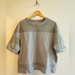 Alo Yoga mixed mesh top, XL